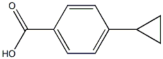 4-Cyclopropylbenzoic Acid 化学構造