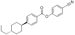 4-Cyanophenyl 4-(trans-4-propylcyclohexyl)benzoate Chemical Structure