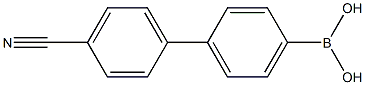 4-CYANO-BIPHENYLBORIC ACID Chemical Structure