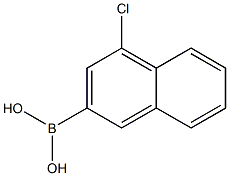 4-Chloronaphthalene-1-Boronic Acid Chemische Struktur