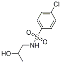 4-Chloro-N-(2-hydroxypropyl)benzenesulfonamide Chemical Structure