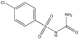 4-Chlorobenzenesulfonyl Urea Chemical Structure