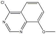 4-Chloro-8-methoxyquinazoline Chemische Struktur