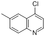 4-Chloro-6-methylquinoline 化学構造