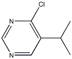 4-Chloro-5-isopropylpyrimidine 化学構造