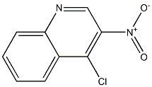 4-Chloro-3-nitroquinoline Chemische Struktur