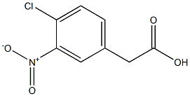 4-Chloro-3-nitrophenylacetic Acid Chemische Struktur