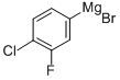 4-Chloro-3-fluorophenylmagnesium bromide Chemische Struktur