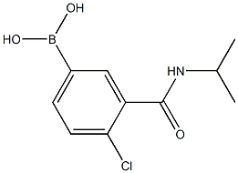 4-Chloro-3-(Isopropylcarbamoyl)Phenylboronic Acid Chemical Structure