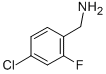 4-Chloro-2-Fluorobenzyl Amine Chemical Structure