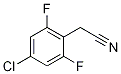 4-Chloro-2，6-difluorophenylacetonitrile Chemical Structure