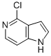 4-chloro-1H-pyrrolo[3，2-c]pyridine 化学構造