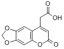 4-Carboxymethyl-6，7-methylenedioxycoumarin Chemical Structure