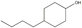 4-Butylcyclohexanol 化学構造