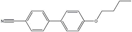 4-Butoxy-[1，1'-biphenyl]-4'-carbonitrile Chemische Struktur