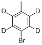 4-BROMOTOLUENE-2，3，5，6-D4 Chemische Struktur