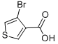 4-bromothiophene-3-carboxylic acid Chemical Structure