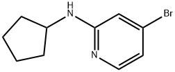 4-Bromo-N-cyclopentylpyridin-2-amine Chemical Structure