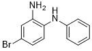 4-Bromo-N<<1>>-phenylbenzene-1，2-diamine Chemical Structure