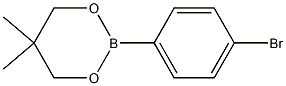 4-Bromobenzeneboronic acid neopentyl glycol cyclic ester Chemical Structure