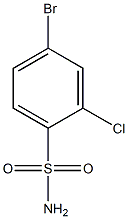 4-Bromo-2-Chlorobenzenesulfonamide التركيب الكيميائي