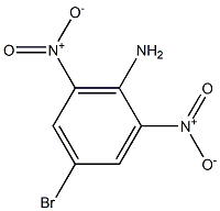 4-Bromo-2，6-dinitroaniline 化学構造