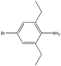 4-Bromo-2，6-diethylaniline التركيب الكيميائي