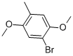 4-Bromo-2，5-dimethoxytoluene Chemical Structure