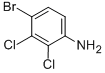 4-Bromo-2，3-Dichloroaniline Chemical Structure