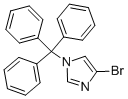 4-bromo-1-trityl-1H-imidazole Chemical Structure