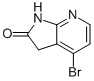 4-Bromo-1H-pyrrolo[2，3-b]pyridin-2(3H)-one Chemische Struktur