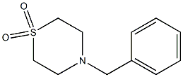 4-Benzylthiomorpholine 1，1-Dioxide التركيب الكيميائي