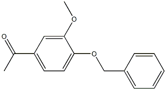 4'-Benzyloxy-3'-methoxyacetophenone Chemical Structure