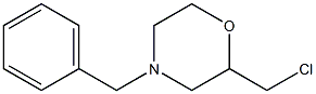 4-Benzyl-2-(chloromethyl)morpholine Chemical Structure