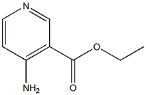 4-Aminopyridine-3-Carboxylic Acid Ethyl Ester 化学構造