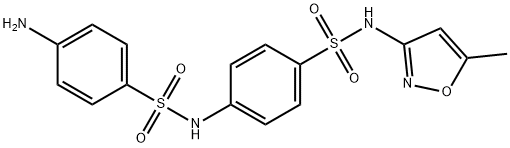 4-amino-N-(4-(N-(5-methylisoxazol-3-yl)sulfamoyl)phenyl)benzenesulfonamide Chemical Structure