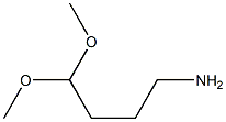 4-Aminobutyraldehyde Dimethyl Acetal التركيب الكيميائي