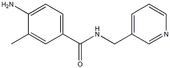 4-Amino-3-methyl-N-(3-pyridylmethyl)benzamide Chemical Structure