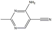 4-Amino-2-Methylpyrimidine-5-Carbonitrile Chemical Structure