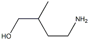 4-Amino-2-methyl-1-butanol 化学構造