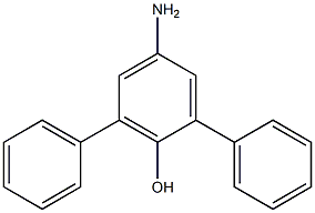 4-Amino-2，6-diphenylphenol التركيب الكيميائي