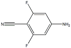 4-Amino-2，6-Difluorobenzonitrile Chemische Struktur