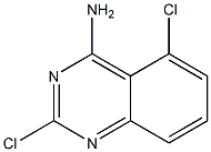 4-Amino-2，5-dichloroquinazoline Chemische Struktur