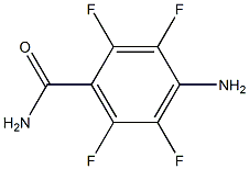 4-Amino-2，3，5，6-tetrafluorobenzamide Chemische Struktur