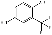 4-Amino-2-(trifluoromethyl)phenol 化学構造