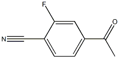 4-Acetyl-2-fluorobenzonitrile Chemical Structure