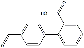 4’-Formylbiphenyl-2-carboxylic Acid Chemical Structure