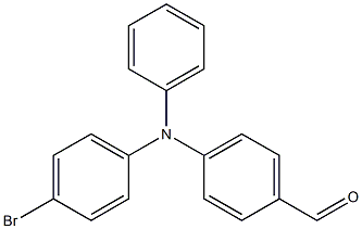 4-[N-(4-bromophenyl)-N-phenylamine]benzaldehyde Chemical Structure