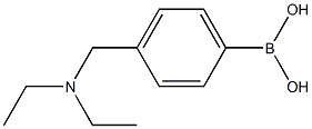 4-[(Diethylamino)methyl]phenylboronic Acid Chemical Structure