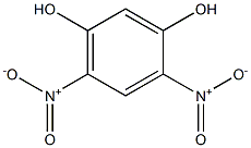 4，6-Dinitroresorcinol التركيب الكيميائي